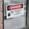 Signmission Equipment Starts And Stops Automatically Danger Sign, Vinyl Decal, 10in W x 7in L, 2PK OS-2PACK-DS-D-710-L-1589 - alternate 3